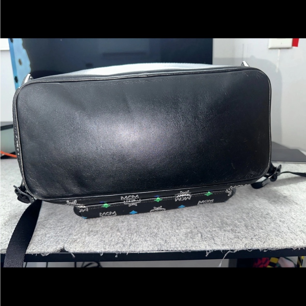 Mcm Black Multicolor Backpack - image 8